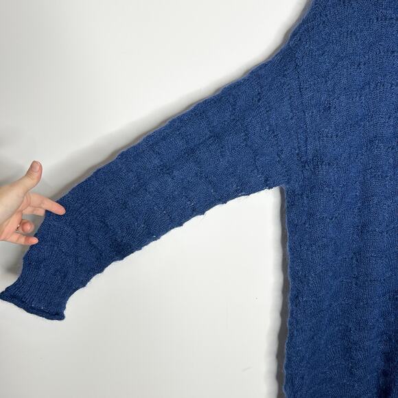 ESPRIT Vintage Knit Sweater Dress Womens Size Small Mohair Winter Retro Comfy - Picture 2 of 7